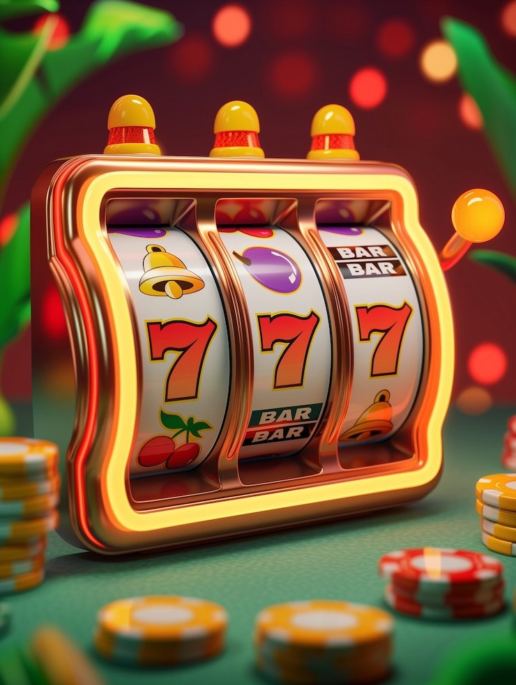 Tampilan layar permainan Bigger Bass Bonanza di aplikasi pandawin dengan simbol-simbol ikan dan gulungan slot